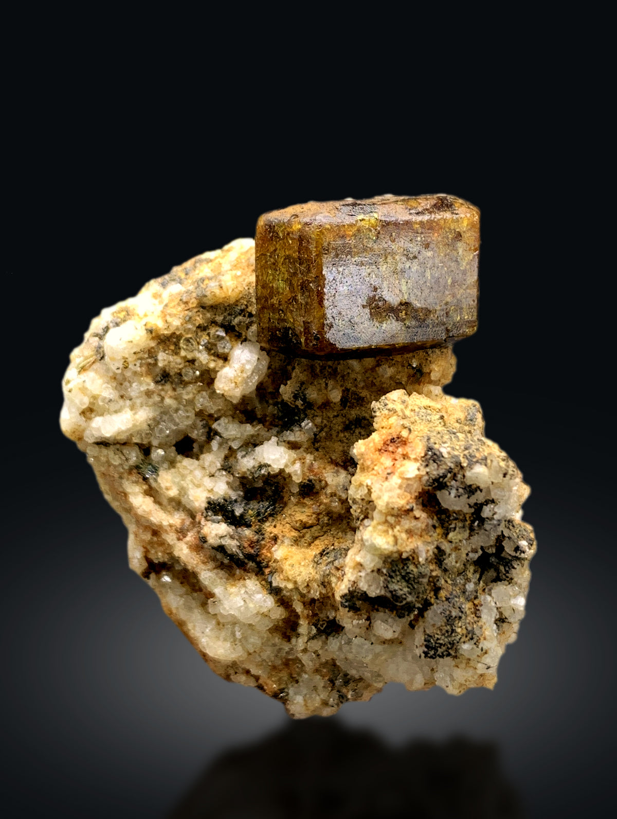 Rare Bastnasite Crystal on Matrix from Zagi Mountains Pakistan - 29 grams