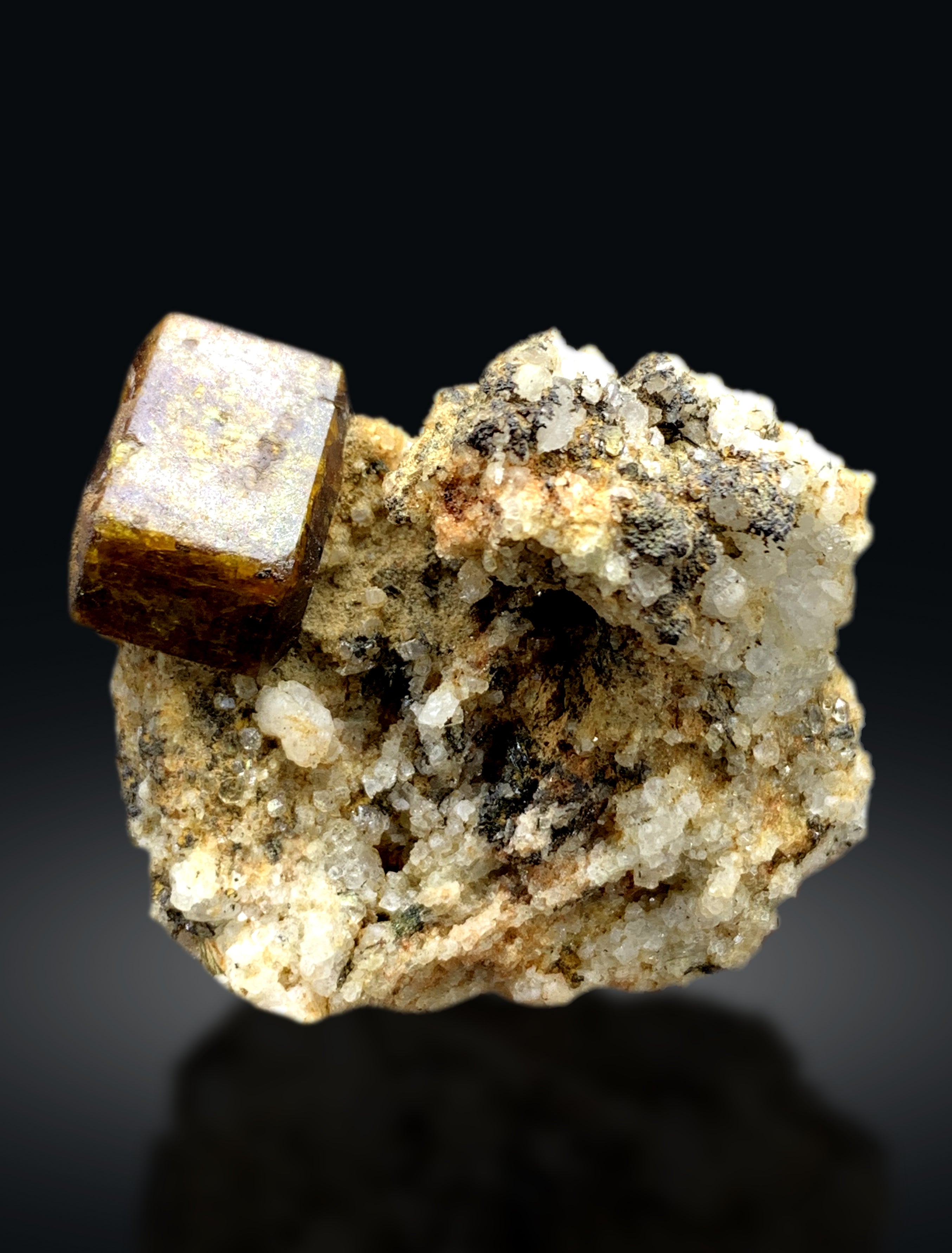 Rare Bastnasite Crystal on Matrix from Zagi Mountains Pakistan - 29 grams