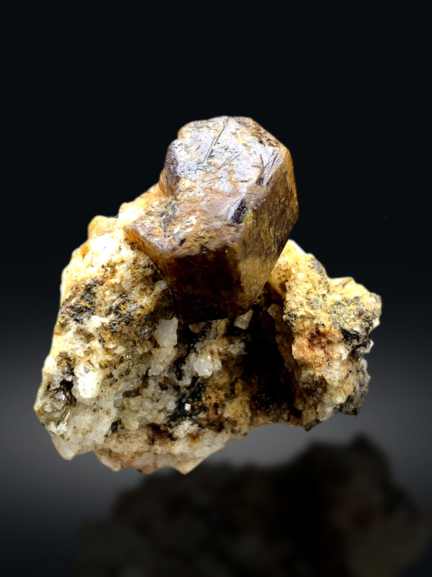 Rare Bastnasite Crystal on Matrix from Zagi Mountains Pakistan - 29 grams