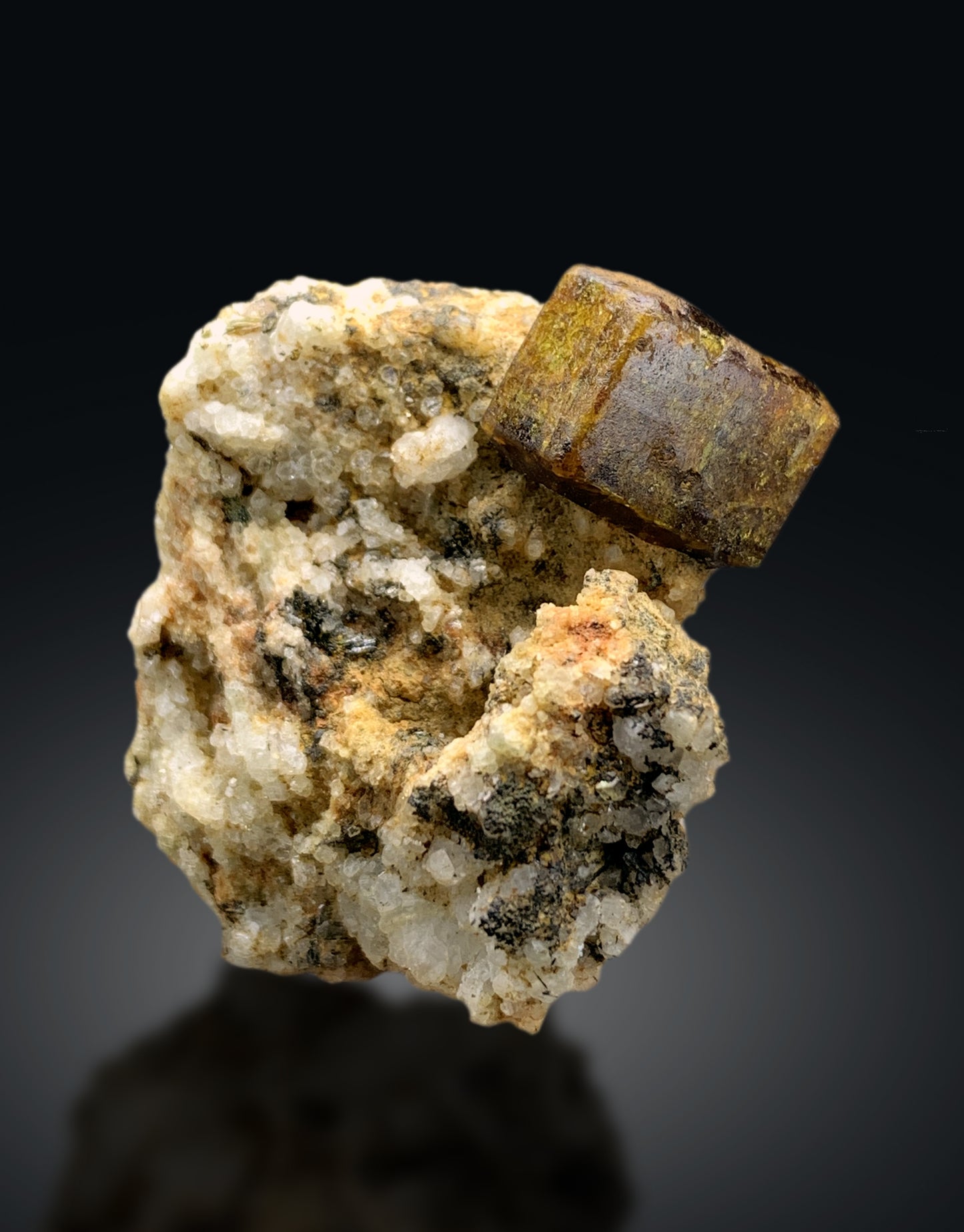 Rare Bastnasite Crystal on Matrix from Zagi Mountains Pakistan - 29 grams