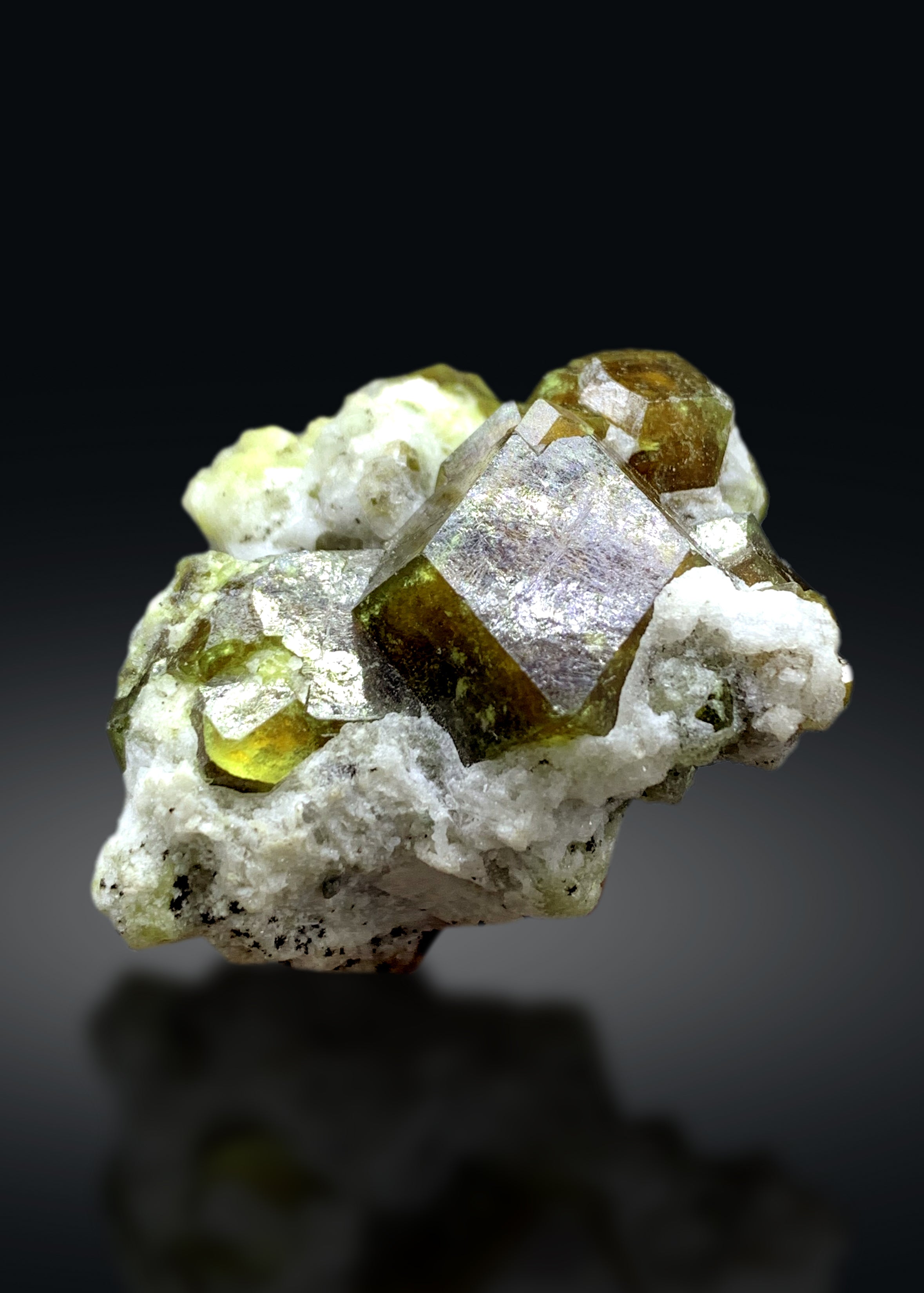 Natural Andradite Garnet Specimen from Skardu Pakistan - 69 gram