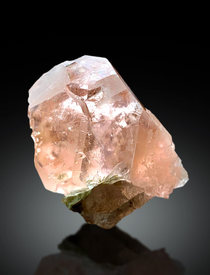 Natural Pink Fluorite Crystal from Pakistan, 58 gram