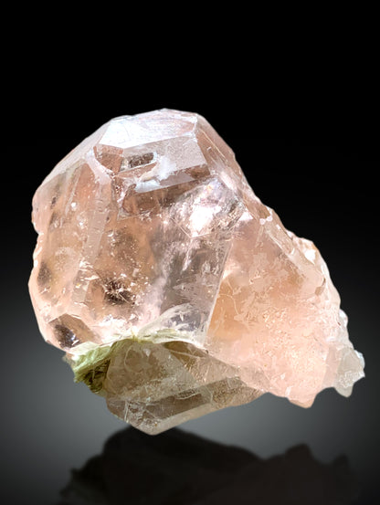 Natural Pink Fluorite Crystal from Pakistan, 58 gram
