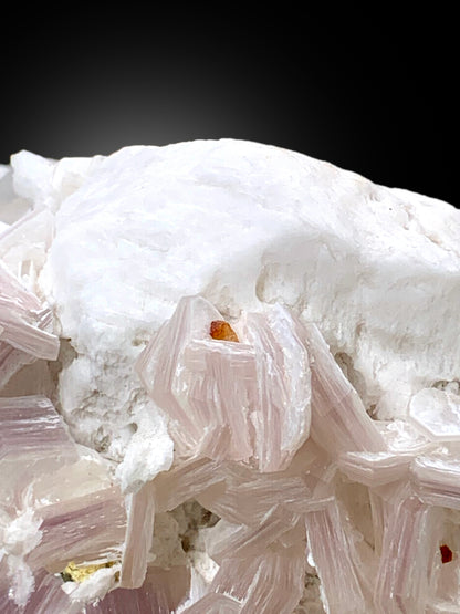 Natural Topaz Crystals Lepidolite and Rare Microlite on Feldspar, Topaz Specimen, Raw Mineral, Topaz from Skardu Pakistan - 3375 gram