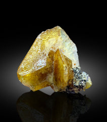 Natural Terminated Yellow Titanite Sphene Crystal, Raw Mineral, Sphene Gemstone, Zagi Sphene - 14 gram