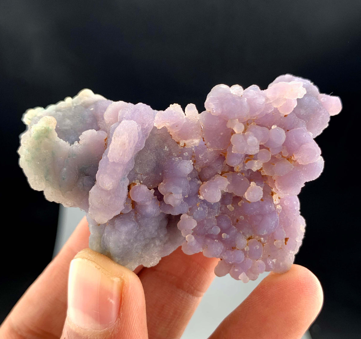 Bicolor Chalcedony Grape Agate Specimen From Indonesia - 50 Grams