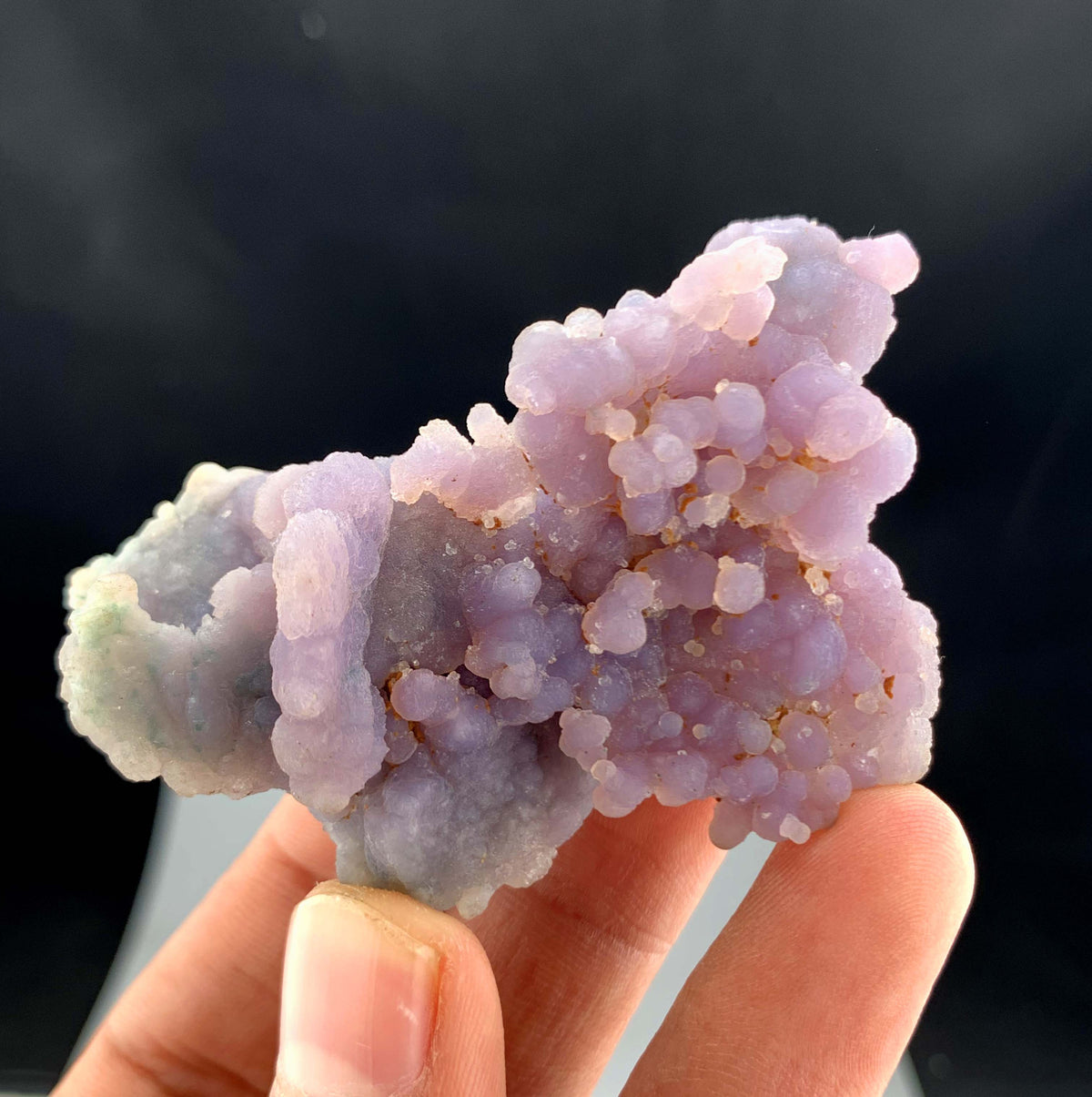 Bicolor Chalcedony Grape Agate Specimen From Indonesia - 50 Grams