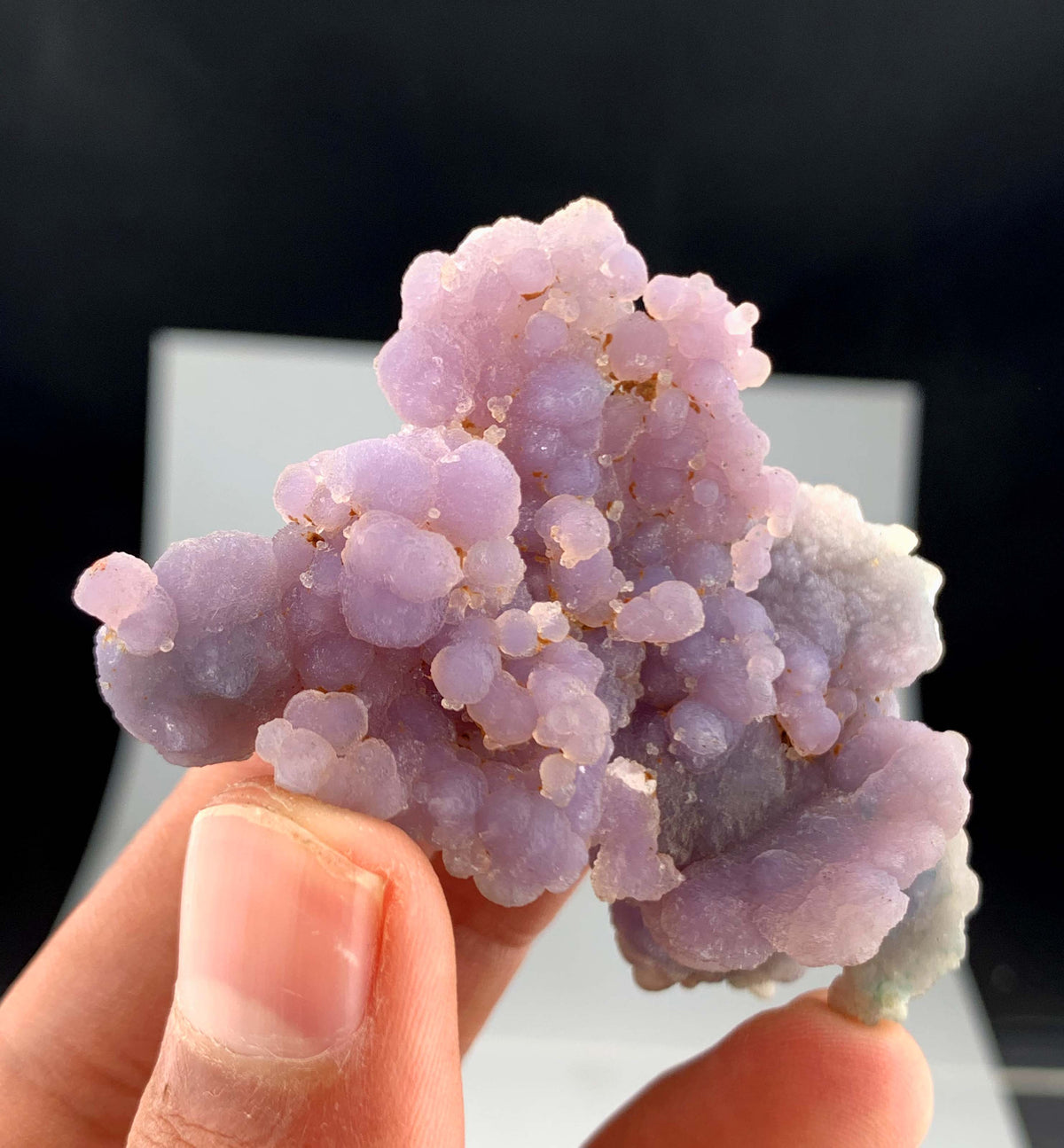 Bicolor Chalcedony Grape Agate Specimen From Indonesia - 50 Grams