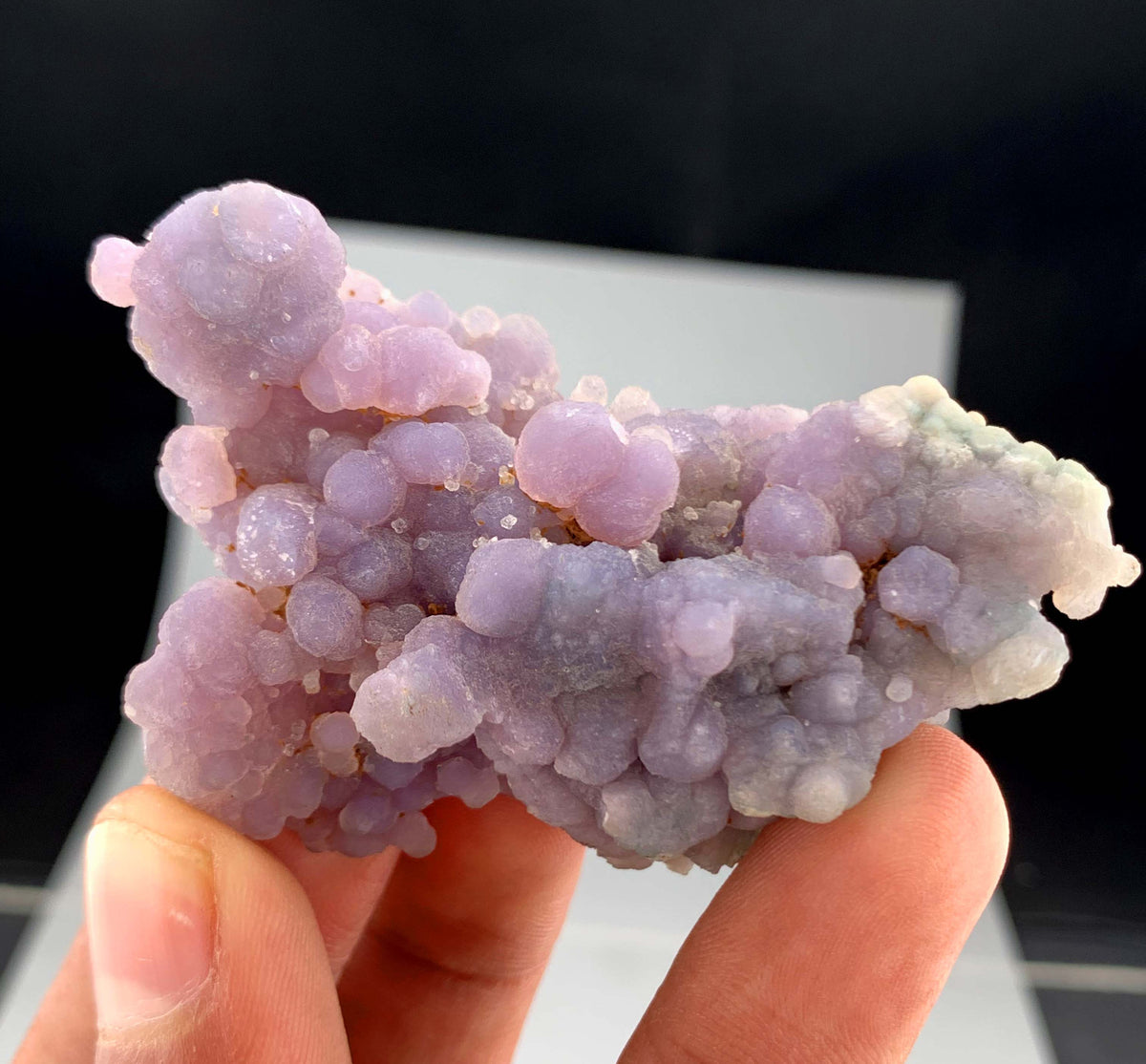 Bicolor Chalcedony Grape Agate Specimen From Indonesia - 50 Grams