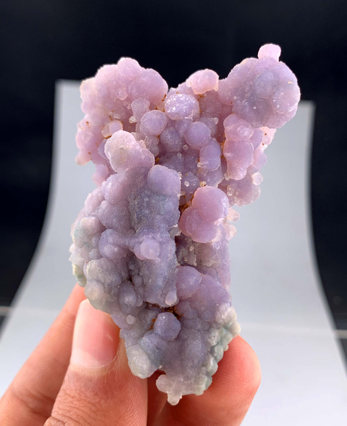 Bicolor Chalcedony Grape Agate Specimen From Indonesia - 50 Grams