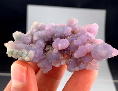 Bicolor Chalcedony Grape Agate Specimen From Indonesia - 50 Grams