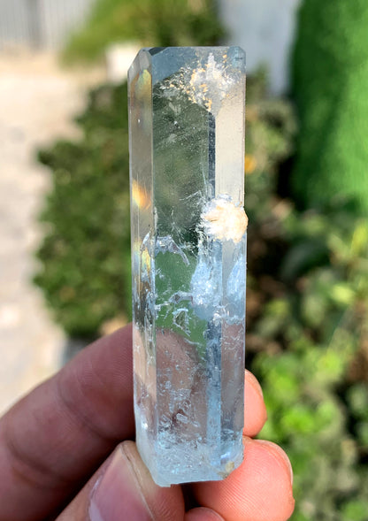 Gemmy Blue Aquamarine Crystal from Shigar valley Pakistan - 29 grams