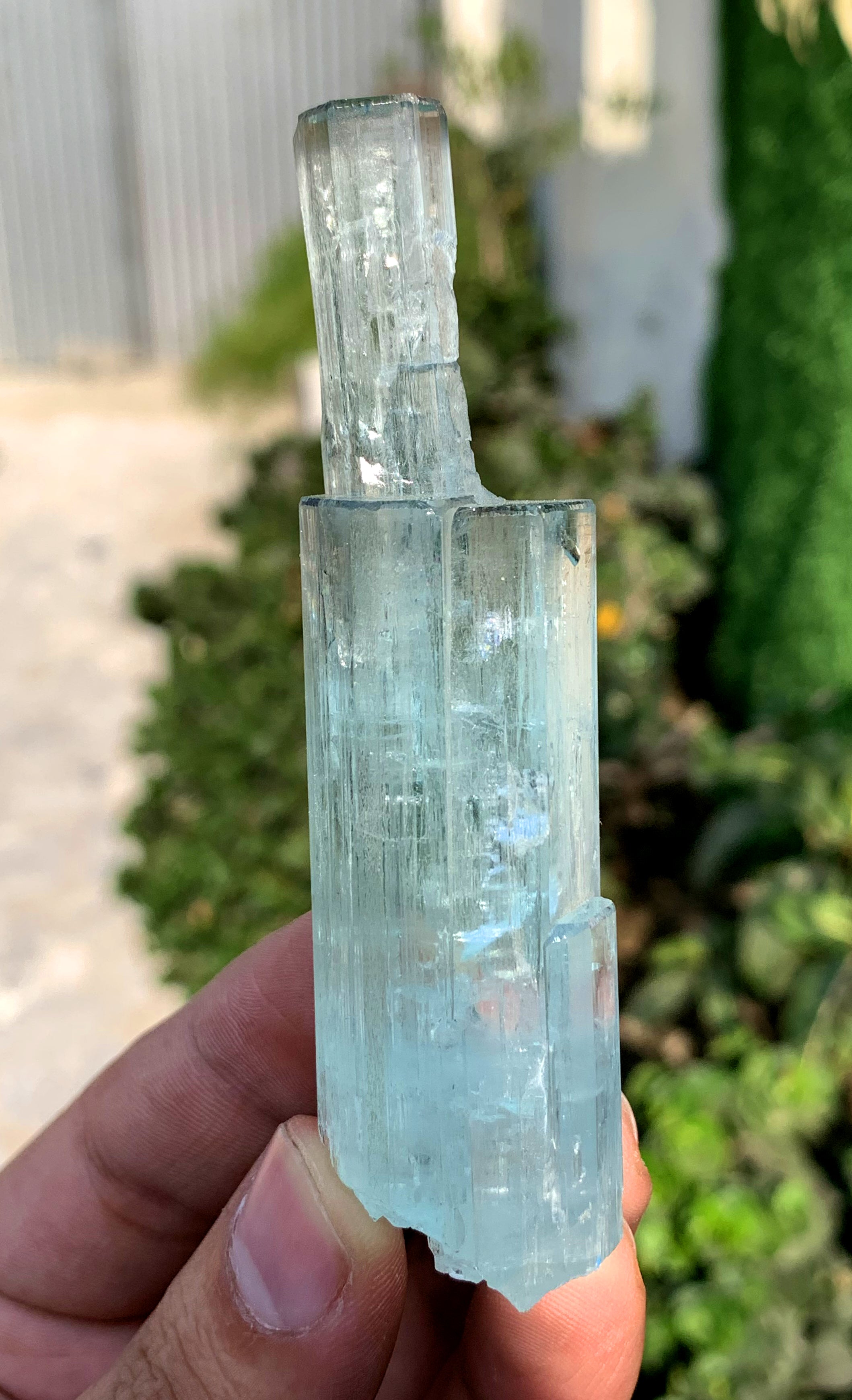 Sky Blue Aquamarine Crystal from Shigar valley Pakistan - 60 grams