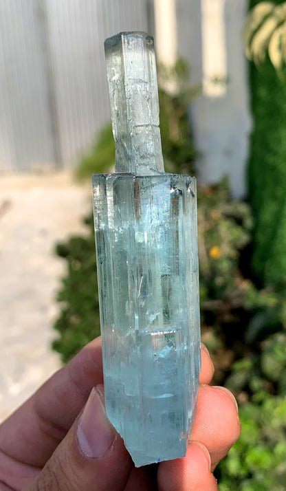 Sky Blue Aquamarine Crystal from Shigar valley Pakistan - 60 grams