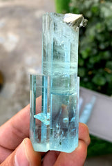 Gemmy Blue Aquamarine Crystal from Shigar valley Pakistan - 65 grams