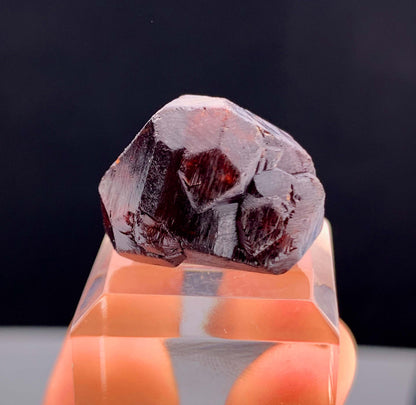 Etched Spessertine Garnet Crystal From Pakistan - 12 Grams