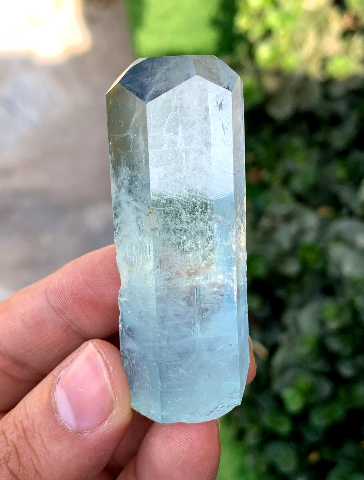 Sky Blue Aquamarine Crystal from Shigar valley Pakistan - 47 grams