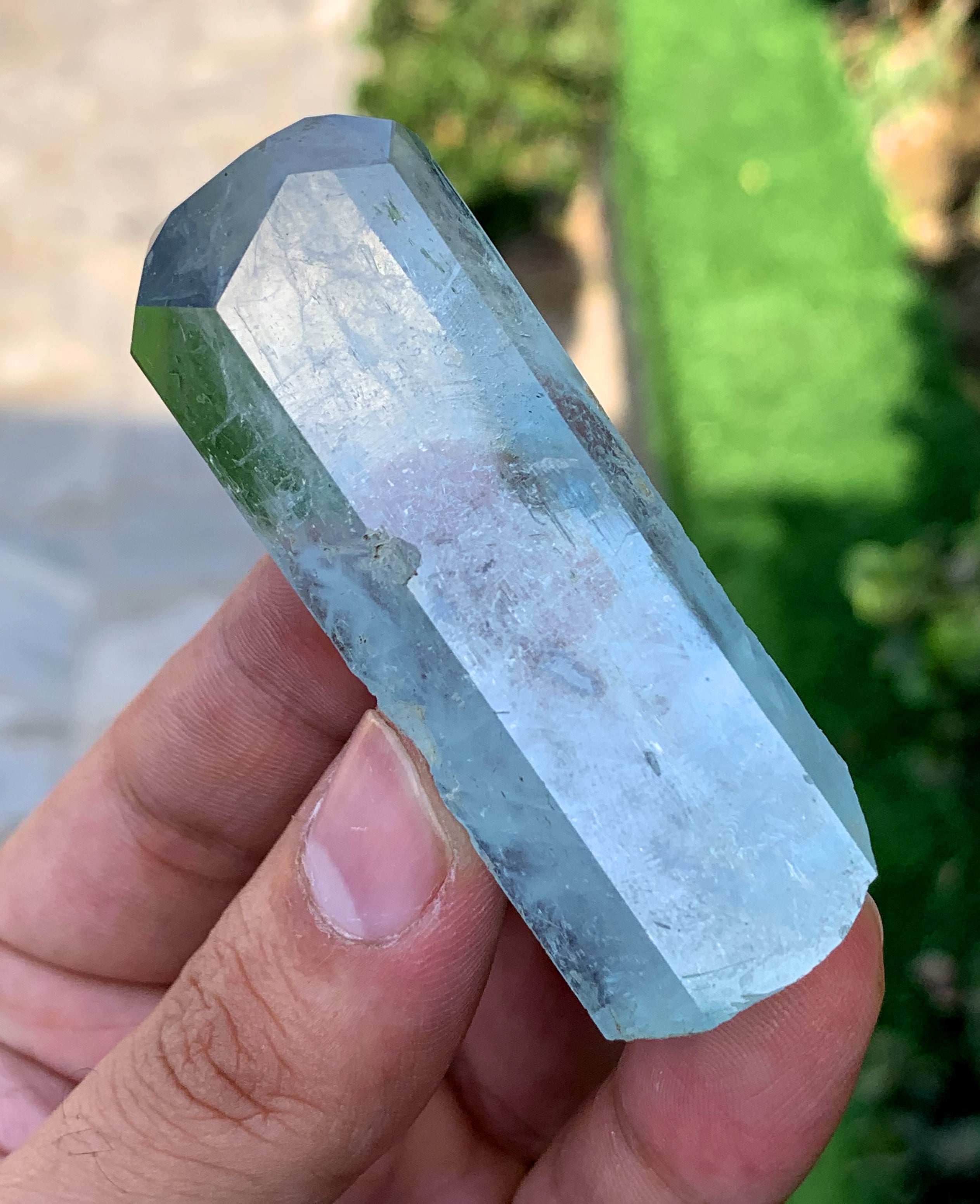 Sky Blue Aquamarine Crystal from Shigar valley Pakistan - 47 grams