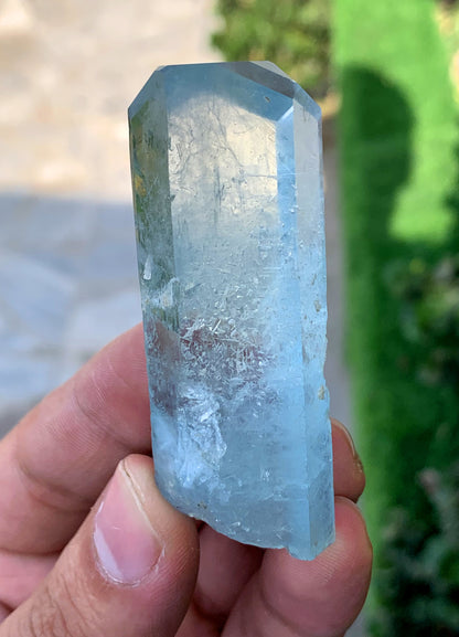 Sky Blue Aquamarine Crystal from Shigar valley Pakistan - 47 grams