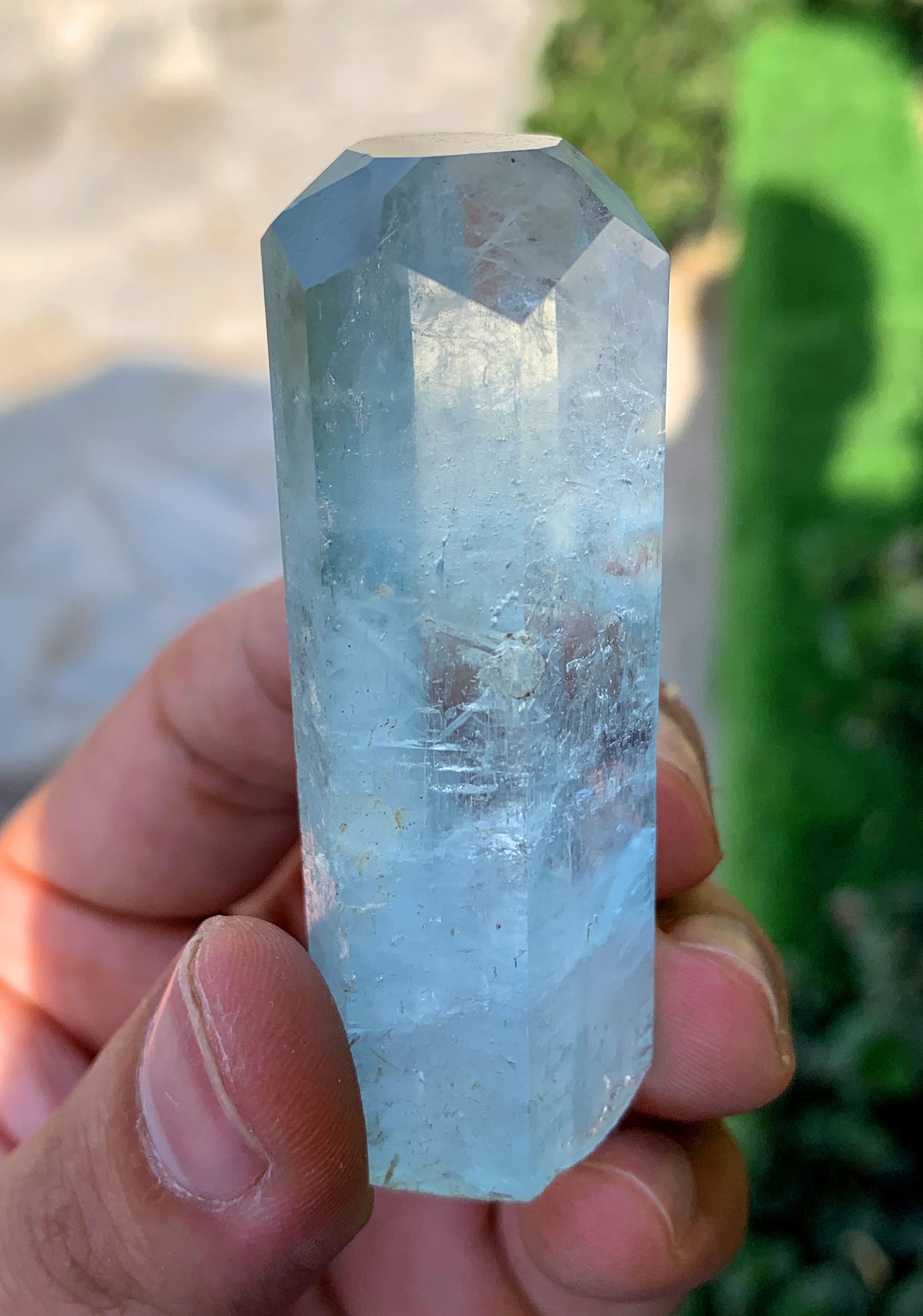Sky Blue Aquamarine Crystal from Shigar valley Pakistan - 47 grams