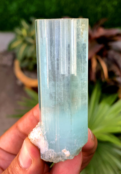 Sky Blue Aquamarine Crystal from Shigar valley Pakistan - 106 grams