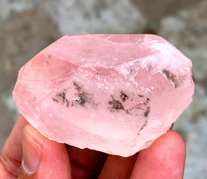 Natural Terminated Pink Color Morganite Crystal, Raw Mineral, Morganite Gemstone, Morganite Crystal from Afghanistan - 88 gram