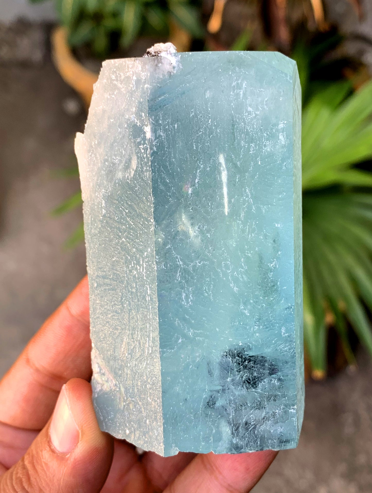 Sky Blue Aquamarine Crystal from Shigar valley Pakistan - 309 grams