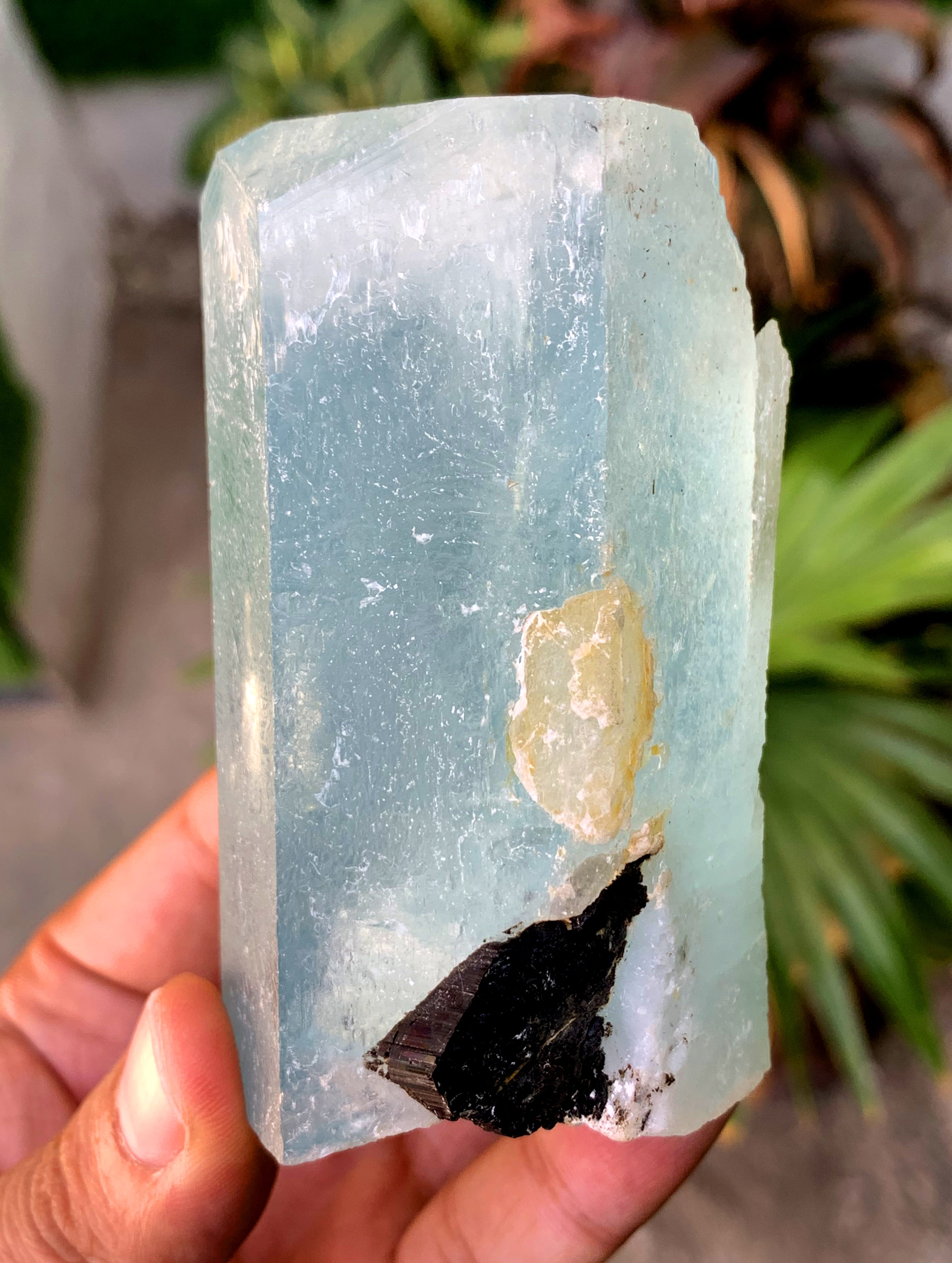 Sky Blue Aquamarine Crystal from Shigar valley Pakistan - 309 grams