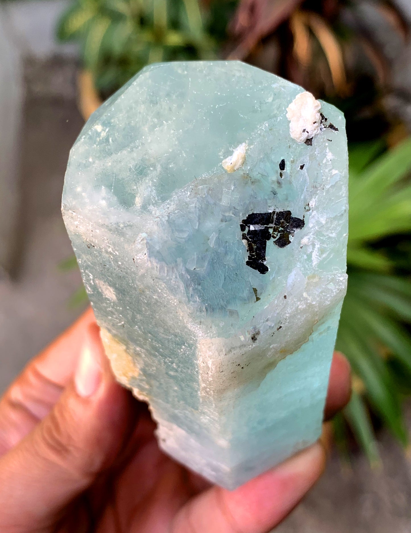 Sky Blue Aquamarine Crystal from Shigar valley Pakistan - 309 grams