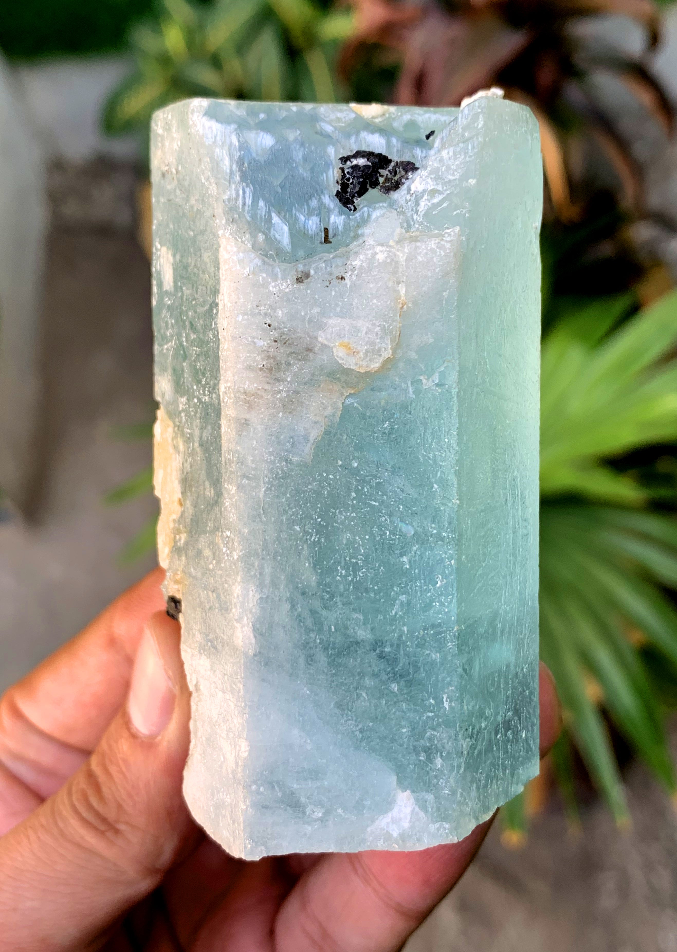 Sky Blue Aquamarine Crystal from Shigar valley Pakistan - 309 grams
