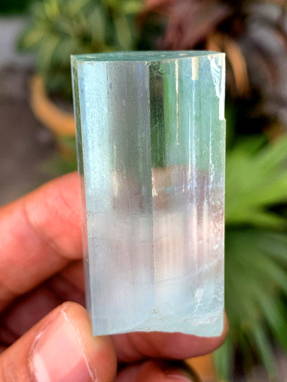 Gemmy Blue Aquamarine Crystal from Shigar valley Pakistan - 52 grams