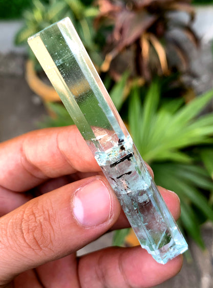 Gemmy Blue Aquamarine Crystal from Shigar valley Pakistan - 22 grams