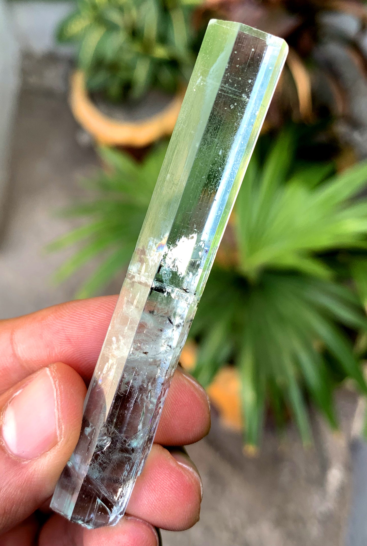 Gemmy Blue Aquamarine Crystal from Shigar valley Pakistan - 22 grams