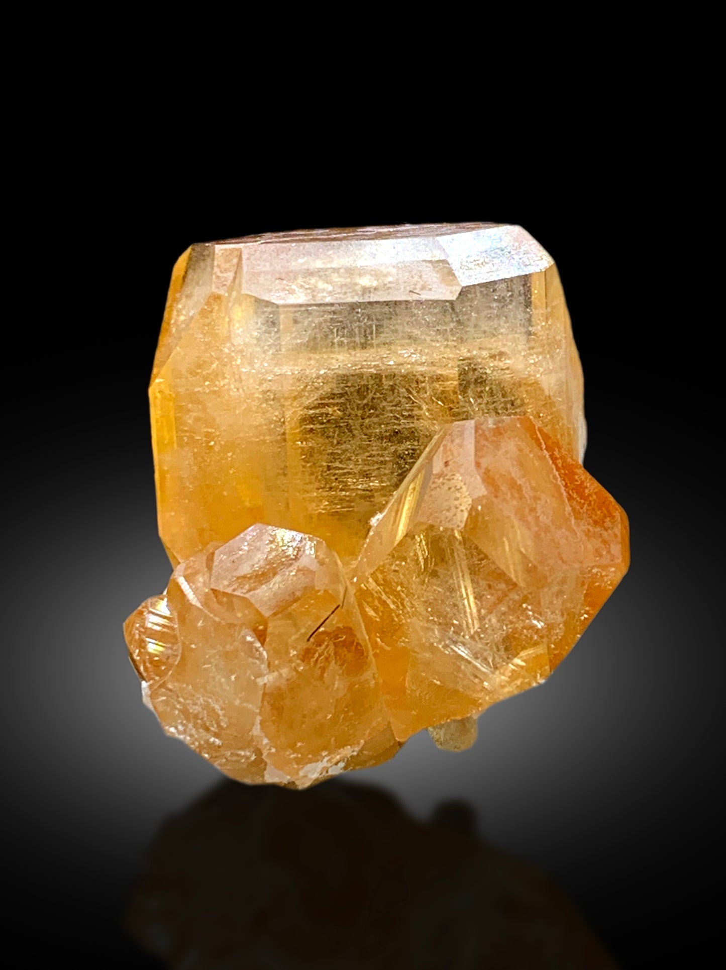 Terminated Sherry Topaz Crystals, Topaz Stone, Raw Mineral, Topaz Specimen, Topaz from Skardu Pakistan - 59 gram
