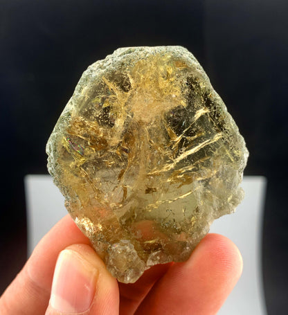 Green Sphene Titanite Crystal From Pakistan - 38 Grams