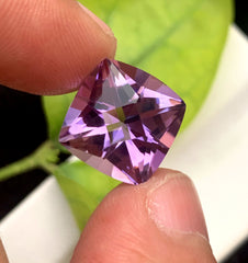 Natural Purple Color Amethyst Gemstone, Loose Gemstone, Amethyst Faceted Cut Stone for Jewelry Making - 8.95 CT