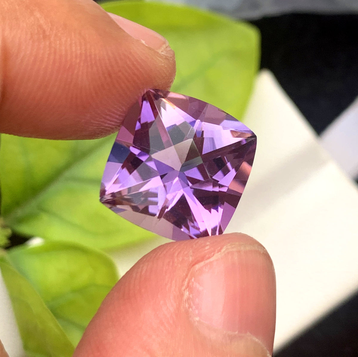 Natural Purple Color Amethyst Gemstone, Loose Gemstone, Amethyst Faceted Cut Stone for Jewelry Making - 8.95 CT