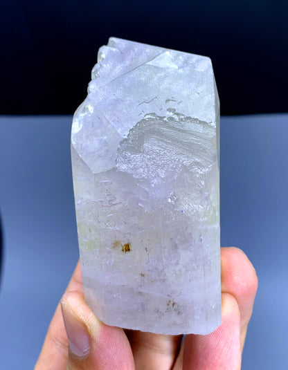 Natural Kunzite with Green Tourmaline from Afghanistan - 210 gram