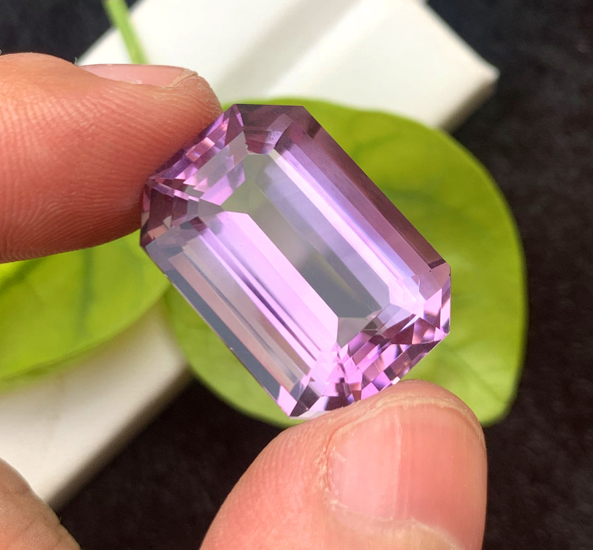 Emerald Cut Purple Amethyst Gemstone, Loose Gemstone, Amethyst Faceted Cut Stone for Jewelry Making, Gemstone Jewelry - 27.90 CT