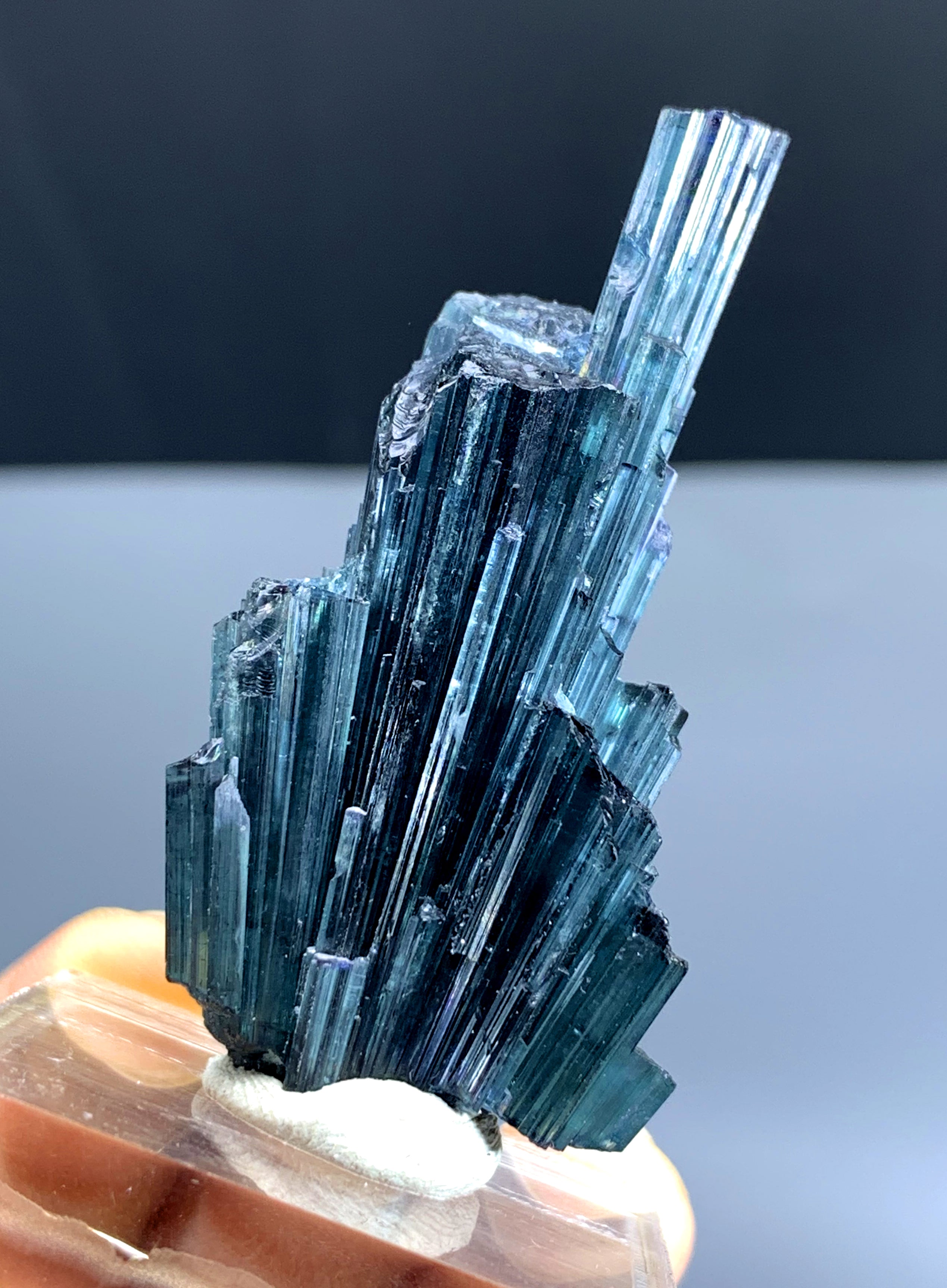 Indicolite Blue Tourmaline Cluster from Afghanistan - 25 gram