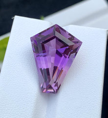 Fancy Cut Purple Amethyst Gemstone, Loose Gemstone - 21.50 CT