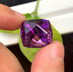 Fancy Cut Purple Amethyst Gemstone, Loose Gemstone - 27.85 CT