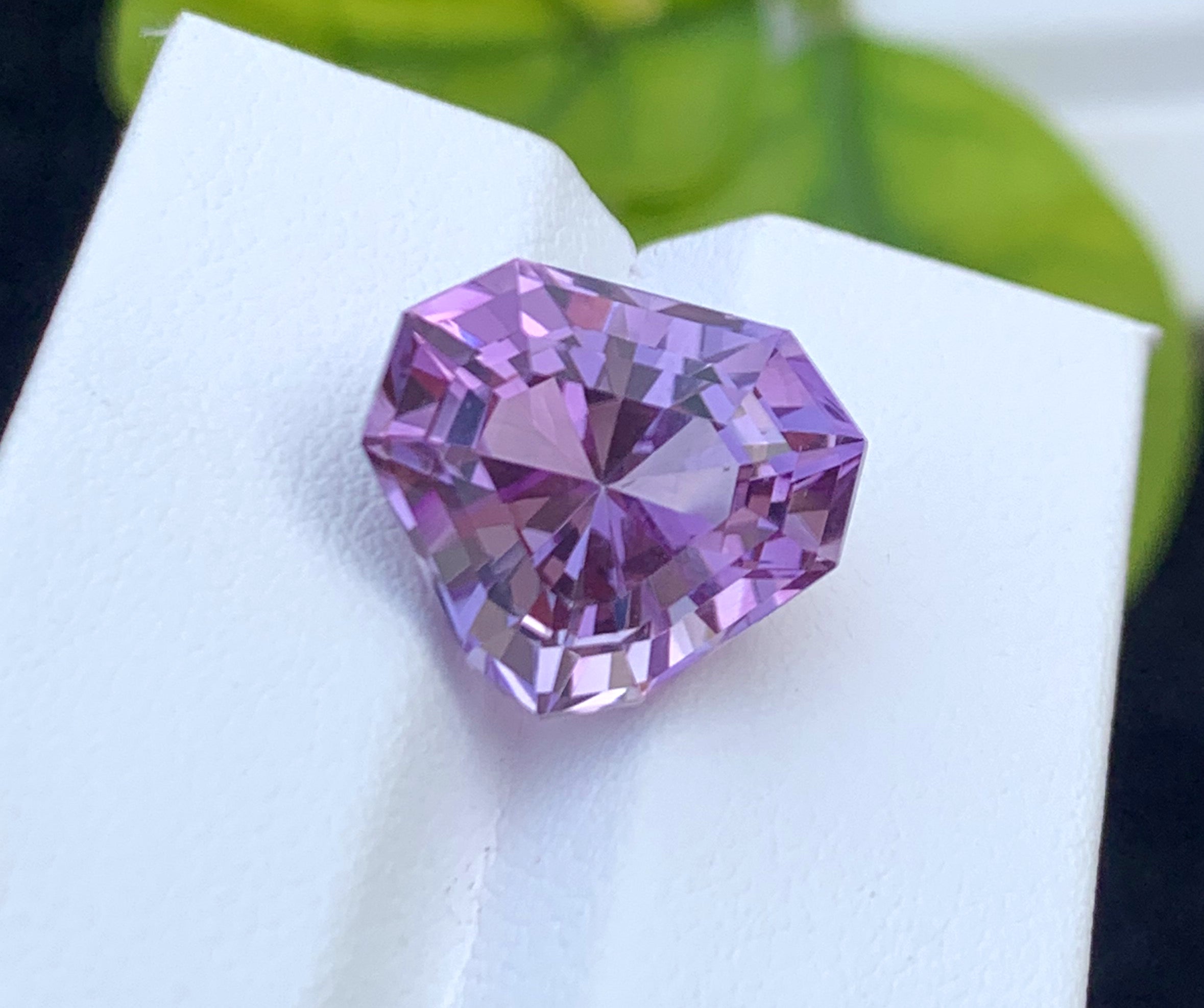 Triangle Shape Purple Amethyst Gemstone, Loose Gemstone - 10.85 CT