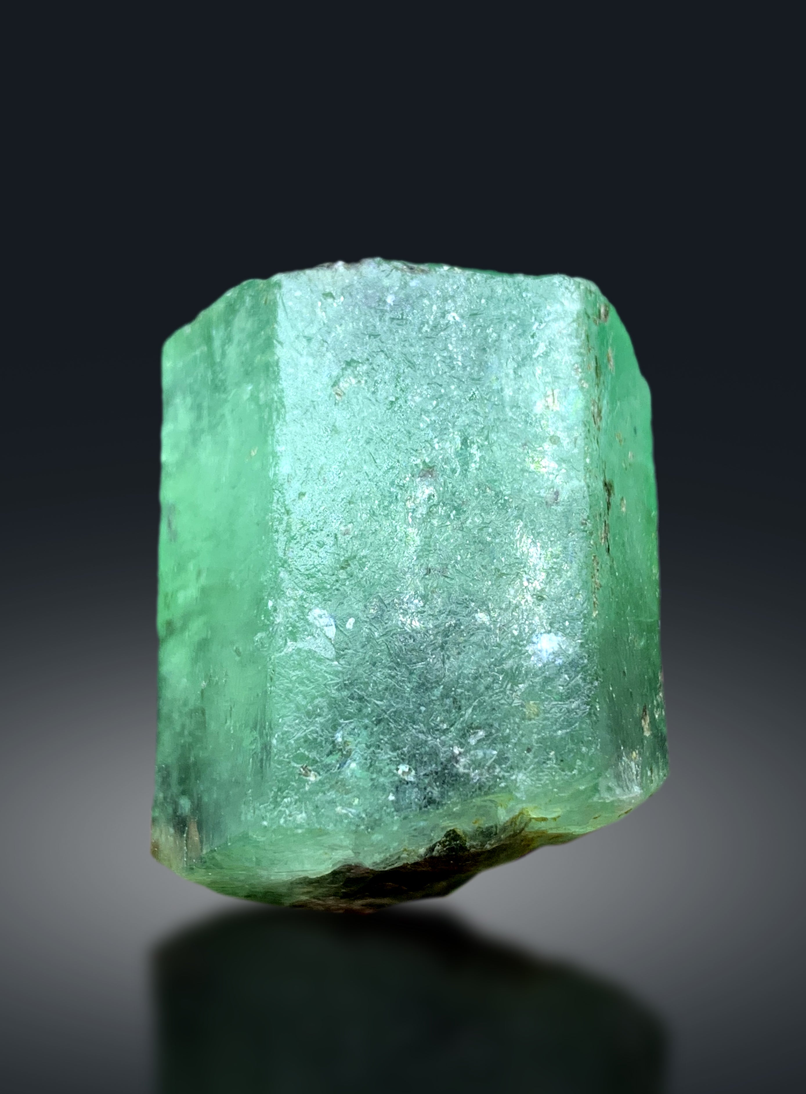 Natural Green color Emerald Crystal from Chitral Pakistan - 52 gram