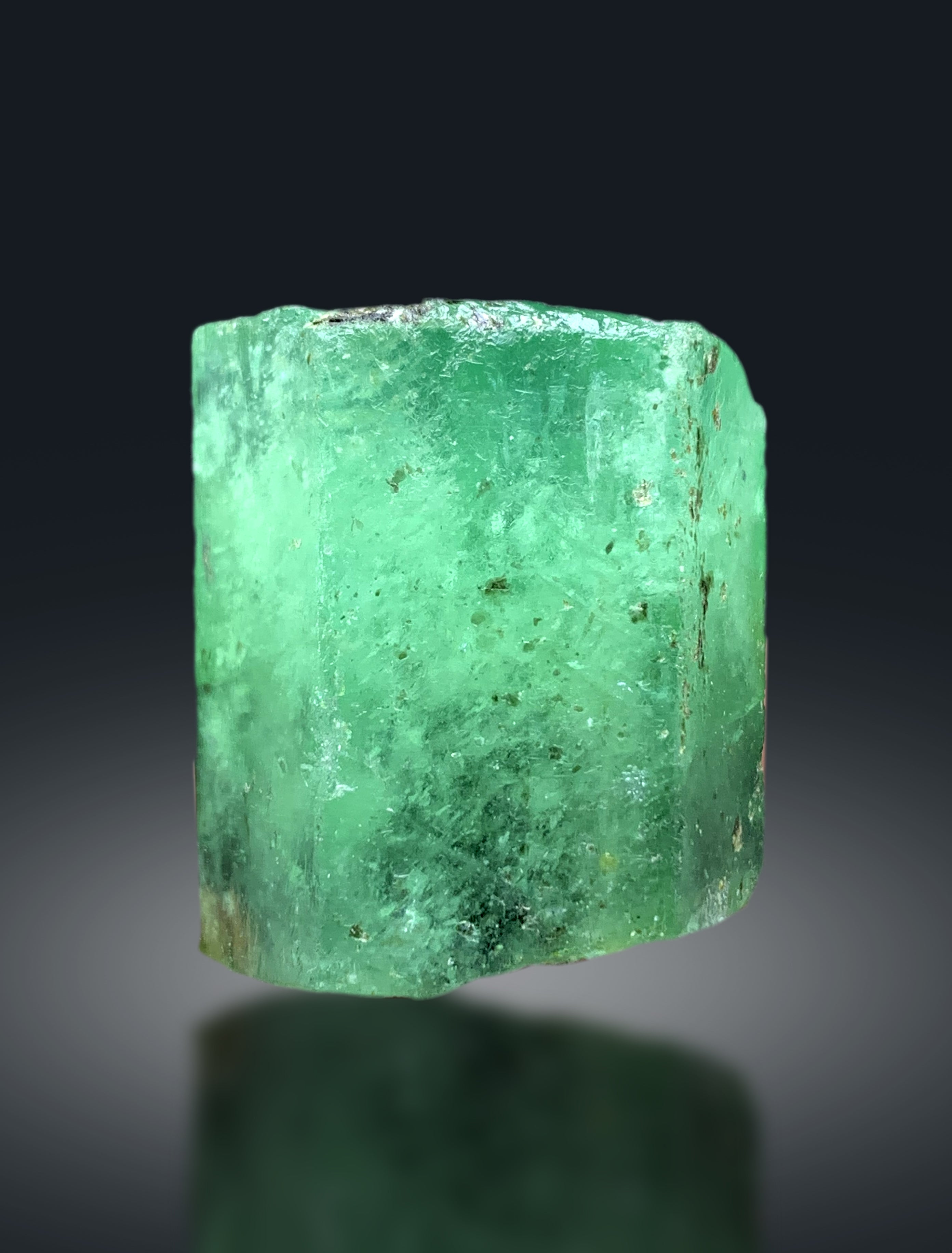 Natural Green color Emerald Crystal from Chitral Pakistan - 52 gram