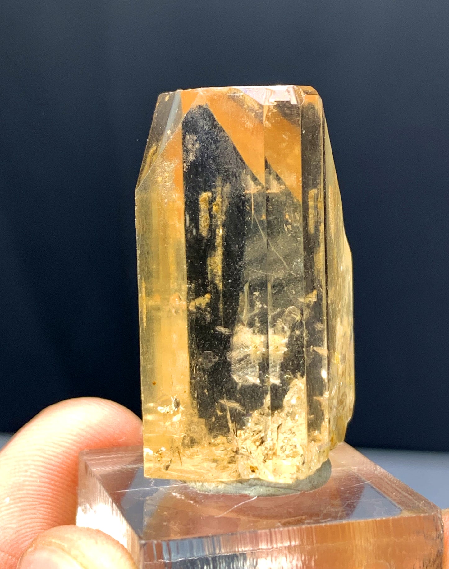 Gem Grade Topaz Crystal from Skardu Pakistan - 23 gram