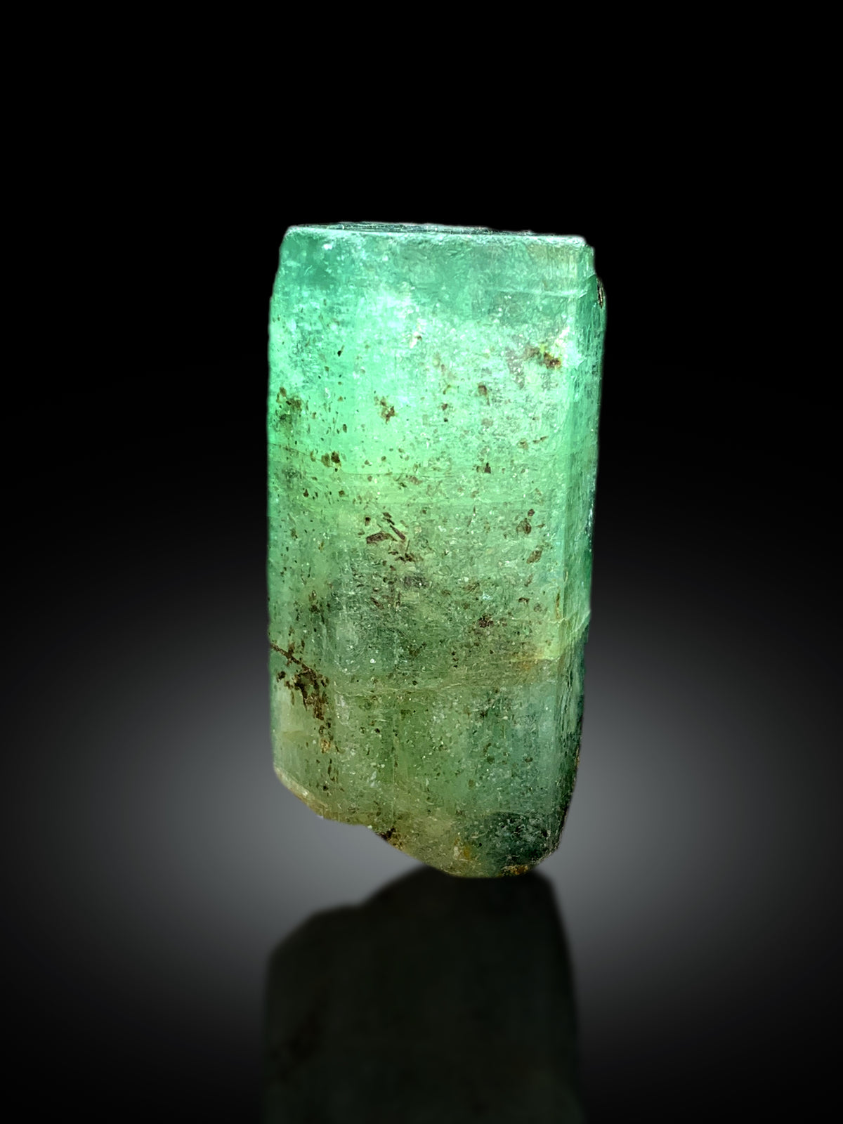 Natural Green color Emerald Crystal from Pakistan, 59 gram