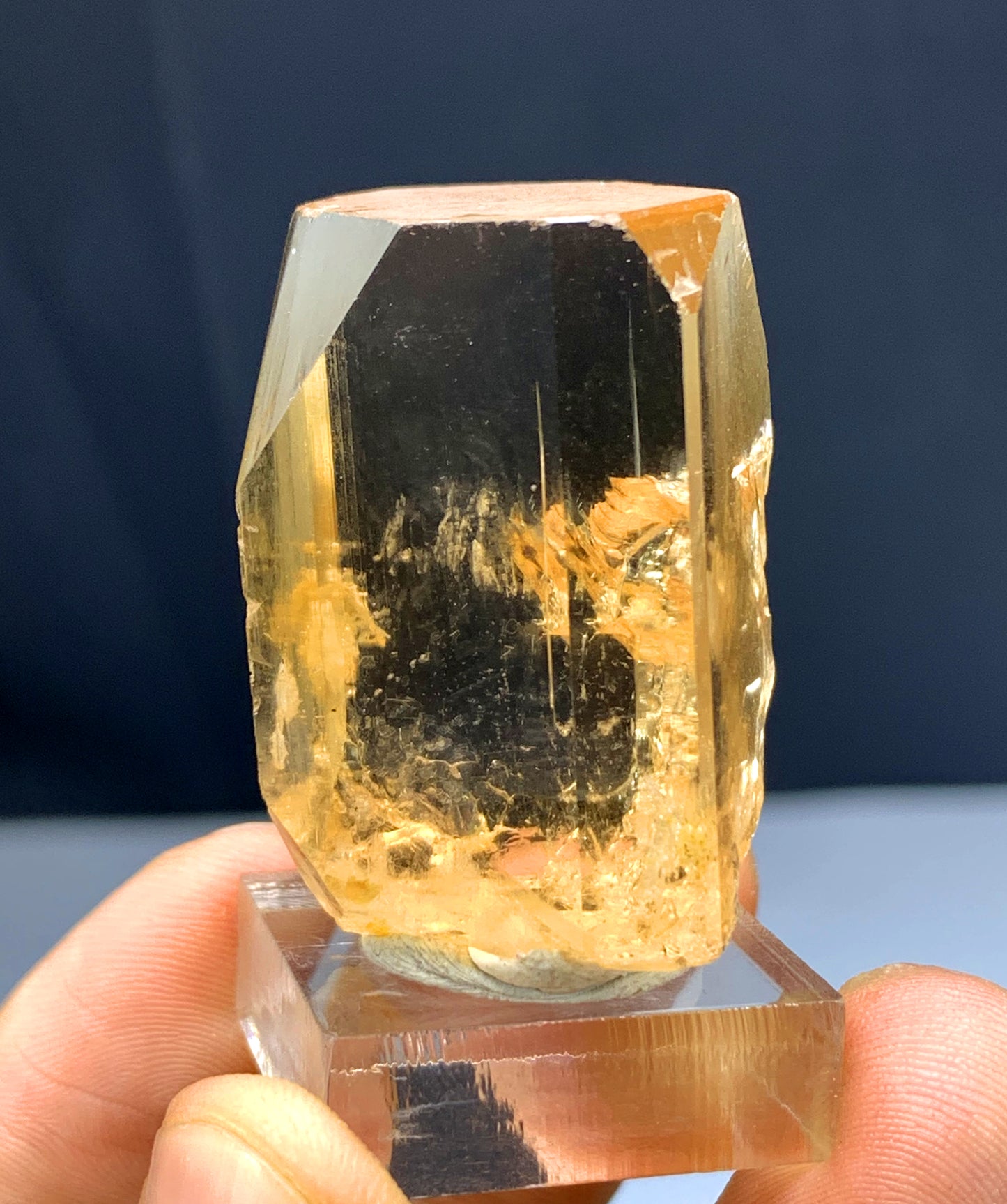 Gem Grade Topaz Crystal from Skardu Pakistan - 46 gram