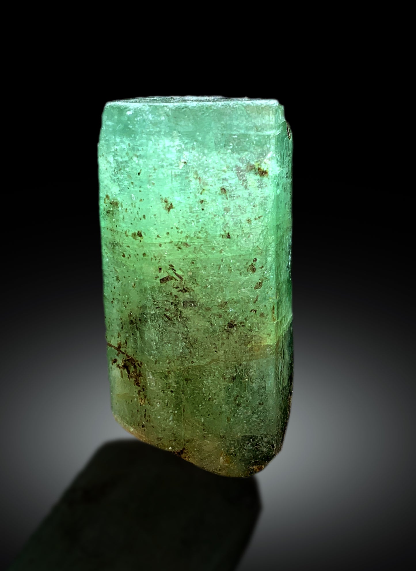 Natural Green color Emerald Crystal from Pakistan, 59 gram