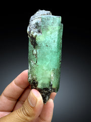 Museum Grade Lush Green Emerald Crystal from Chitral Pakistan - 251 gram